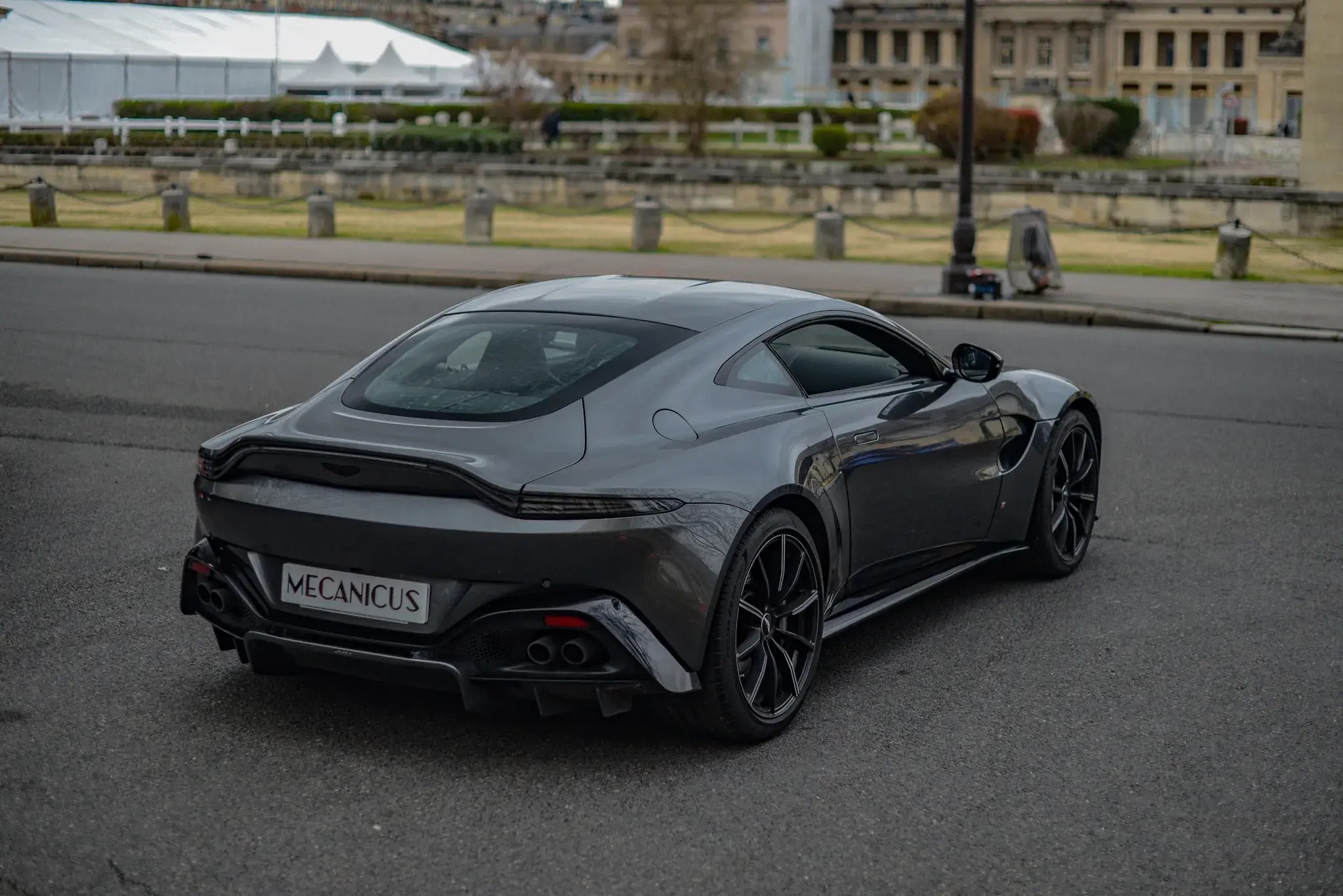 Aston Martin New V8 Vantage Magnetic Silver Mecanicus Paris