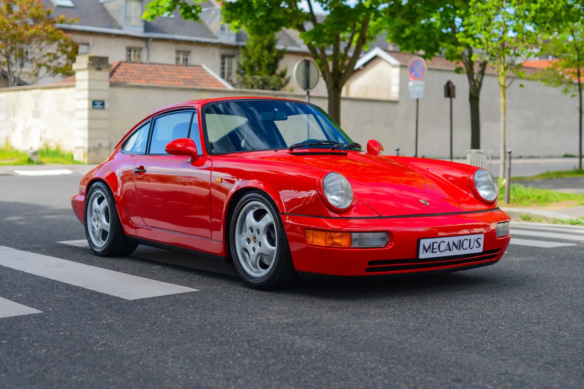 Porsche 964 RS Guards Red Mecanicus Paris
