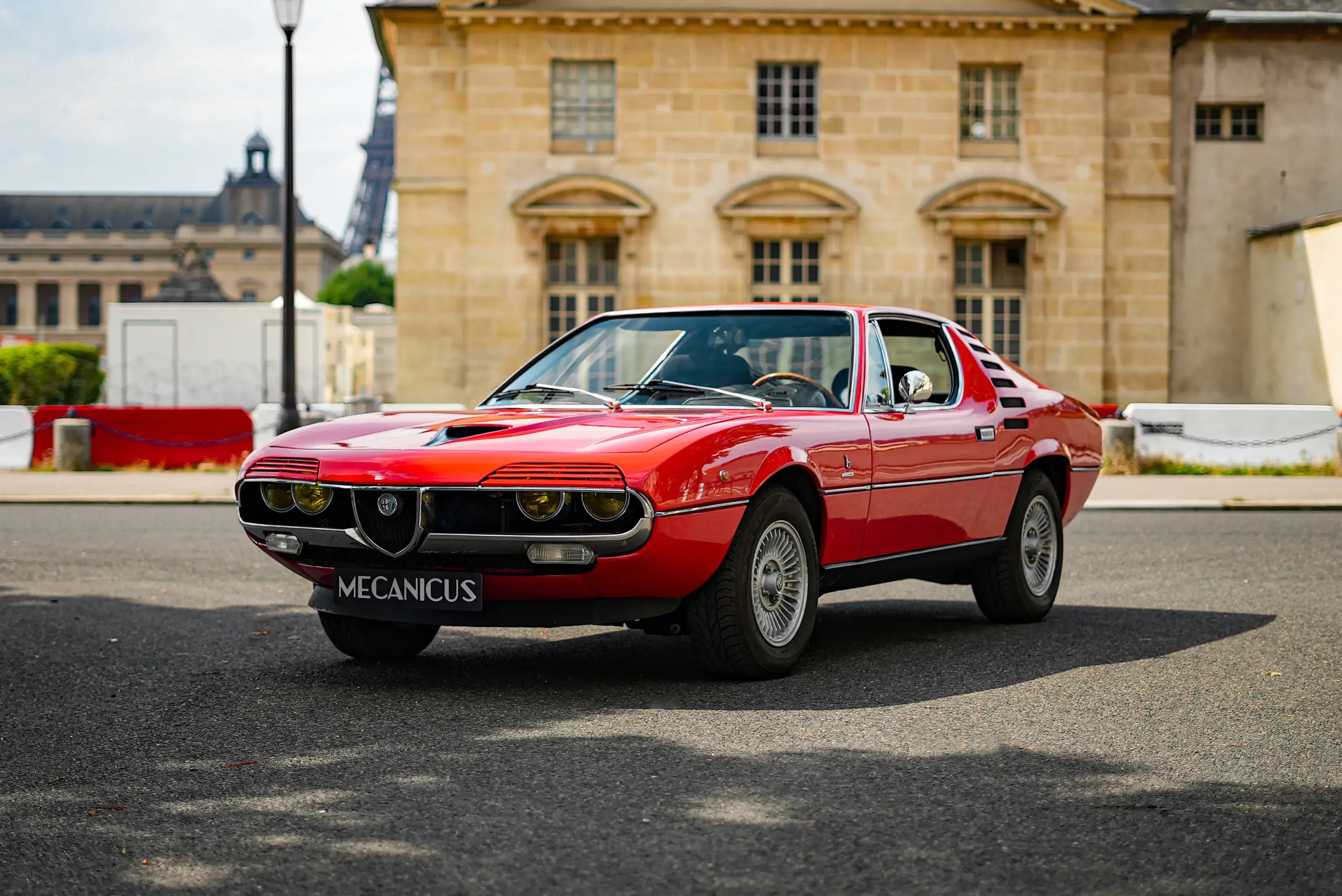 Alfa Romeo Montreal Rouge Arancio Mecanicus Paris