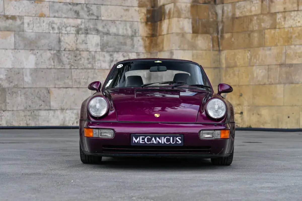 Porsche 964 Turbo 3.3 Violette Mecanicus Paris